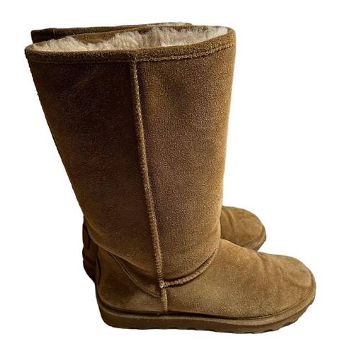 BEARPAW  Elle Suede leather sheepskin Boots Women’s size 9/EU 40