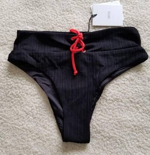 ONIA  Susana Black Bottoms Women's Swimwear Size S