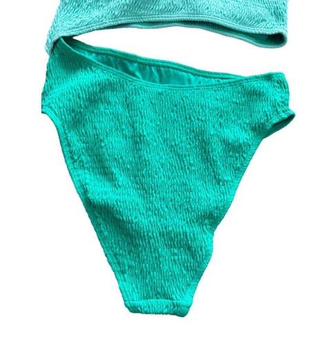 Ny&co NY &  Green Blue Colorblock Swimsuit Size XL NEW