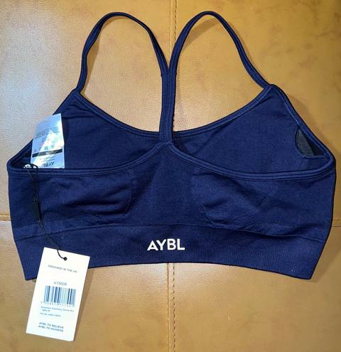 AYBL Empower Seamless Sports Bra In Navy - Medium