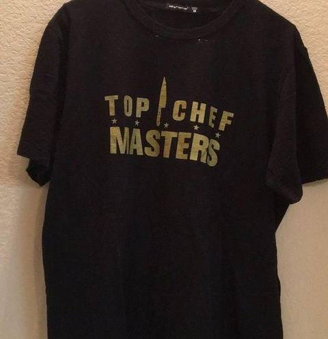 Alternative *****JUST REDUCED*****    TOP CHEF  Black T w/ gold graphic TOP CHEF MASTERS