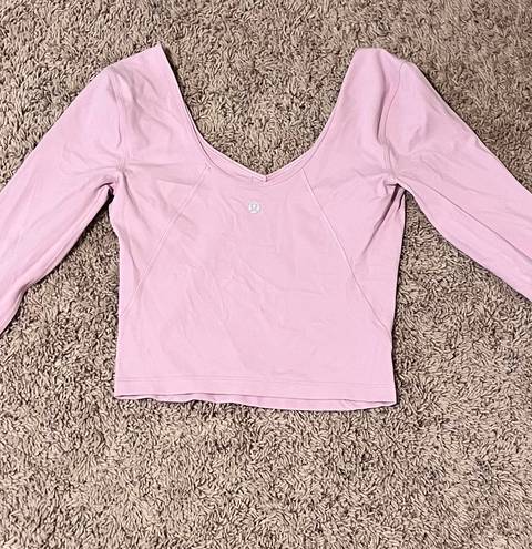 Lululemon Align Long Sleeve Top