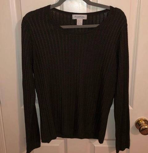 Brooks Brothers 100% Silk Crew Neck Sweater