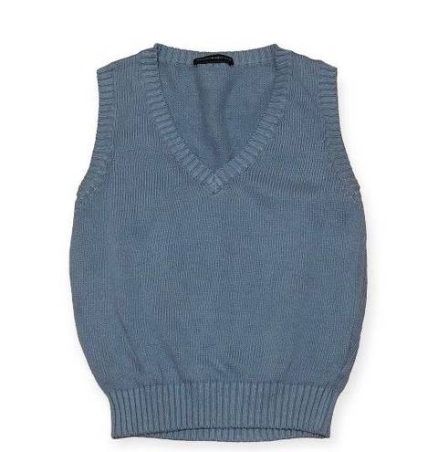 Brandy Melville Sweater Vest Light Blue