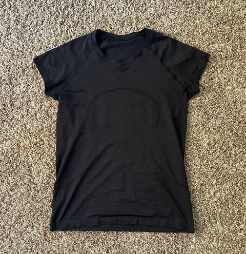 Lululemon Black Short Sleeve Swiftly Tech