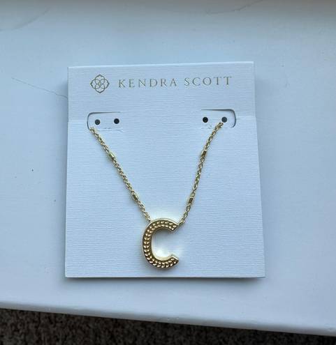 Kendra Scott letter Necklace