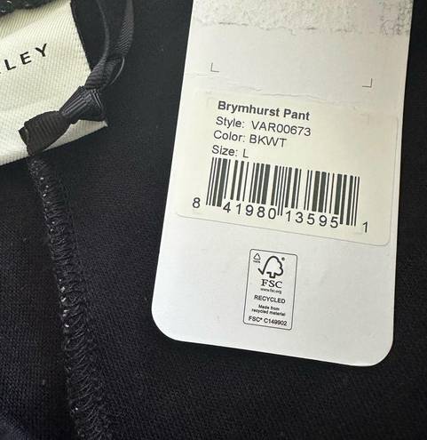 Varley  Black & Gray Brymhurst Pant Sweats NEW