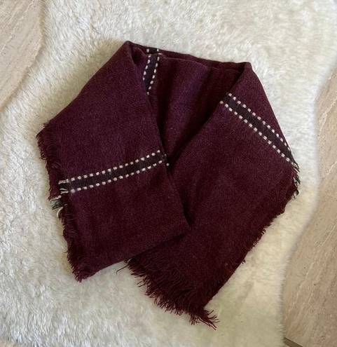 Universal Threads Burgundy scarf