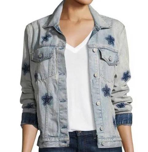 Rails  Knox Star Print Denim Jacket