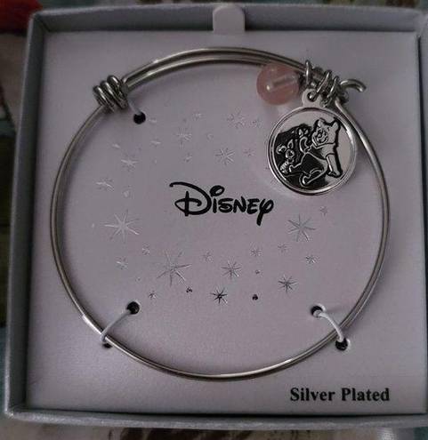 Disney NIB © WINNIE THE POOH THE SMALLEST THINGS SILVER PLATED BANGLE