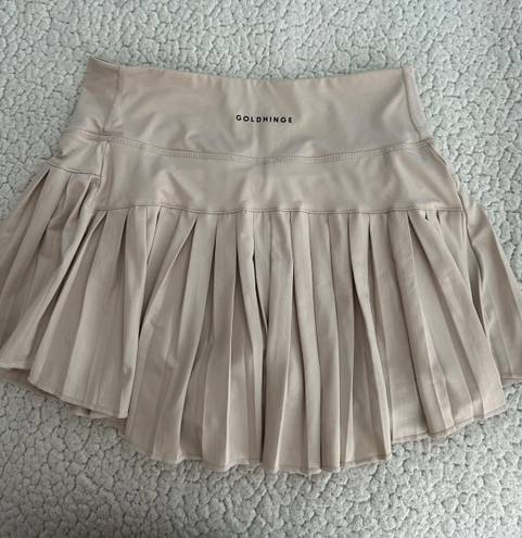 Gold Hinge skirt