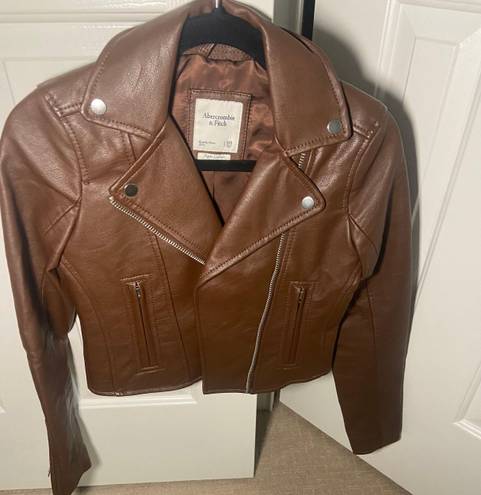 Abercrombie & Fitch Leather Jacket