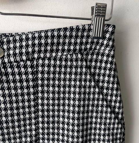 Iris  Y2k Houndstooth Mini Skirt