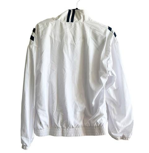 Zyia  Navy and White Breaker Jacket size Medium