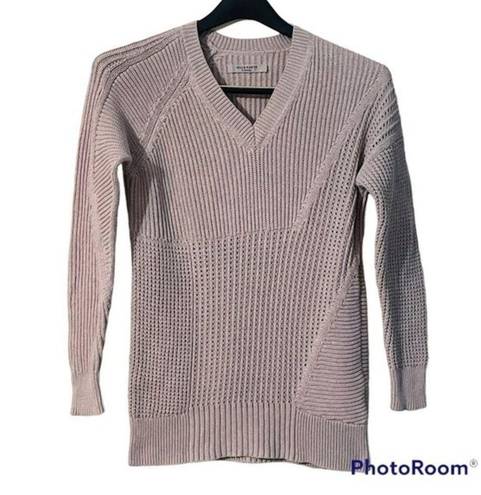 All Saints Meller Jumper in Sandstone Pink XS