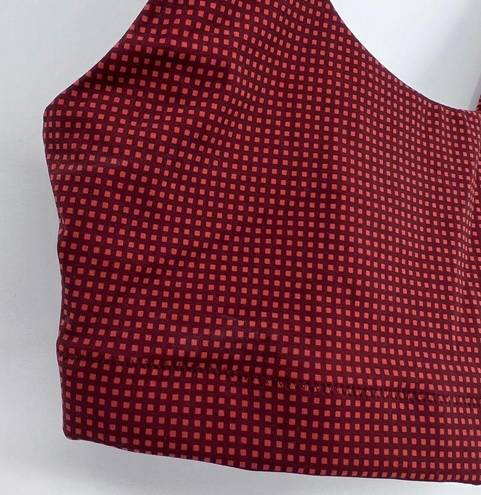 Everlane  Perform Bra in Burnt Orange Dot Pattern Size XS NWOT