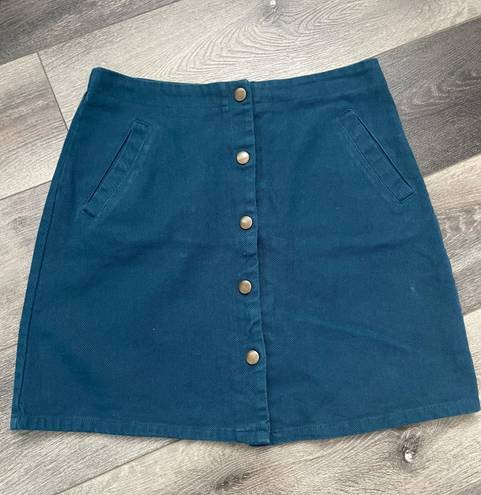 Miami Denim Mini Skirt