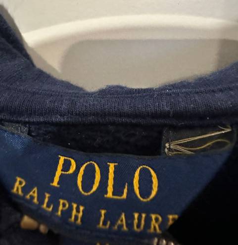 Polo navy zip up jacket