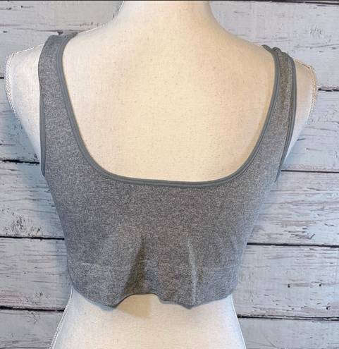 Zone Pro Sports Bra Gray-1X