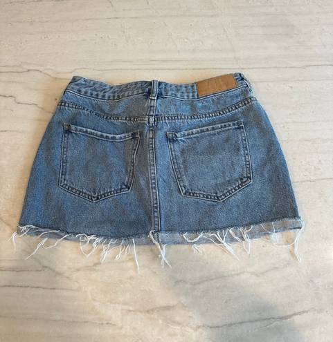 PacSun Denim Mini Skirt