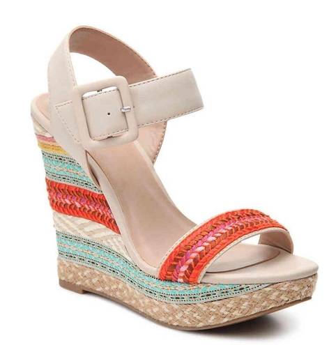 mix no. 6  - Jordie Platform Wedge Heel Size 8.5.  B60