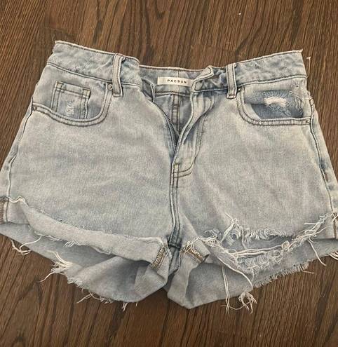 PacSun Light-wash Jean Shorts