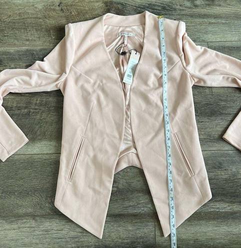 BCBGeneration  Women's Tuxedo Blazer Jacket NWT Rose Smoke Pink Size Small