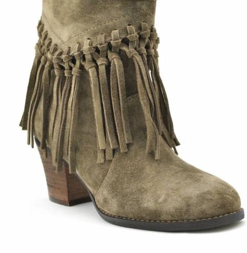 sbicca  Ankle fringe boots