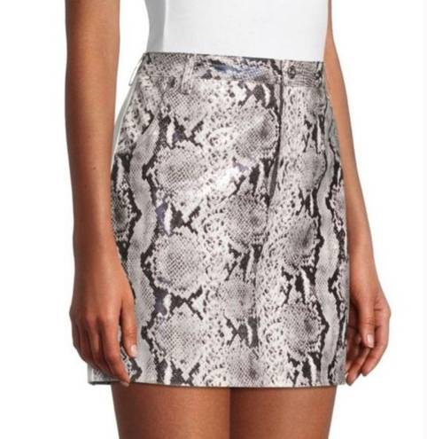 BB Dakota  mini skirt sz 4 style BK109457 Python On The Prowl Snakeskin z