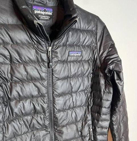 Patagonia  black women's down puffer jacket