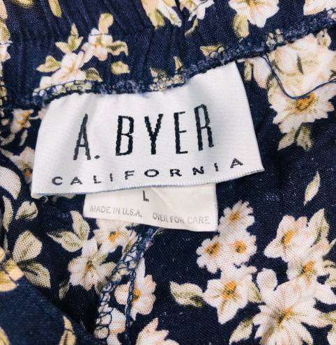 A Byer VTG High Waisted Floral Shorts