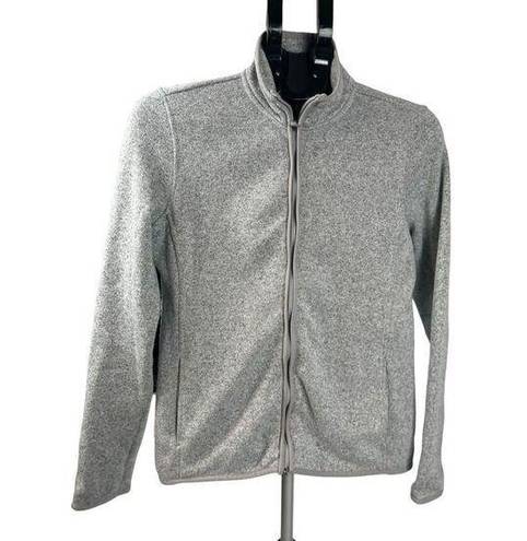 Krass&co G.H Bass &  Men's Fleece Full Zip Jacket Size women’s medium