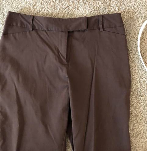 Apt. 9 Brown Capri work slacks never worn 