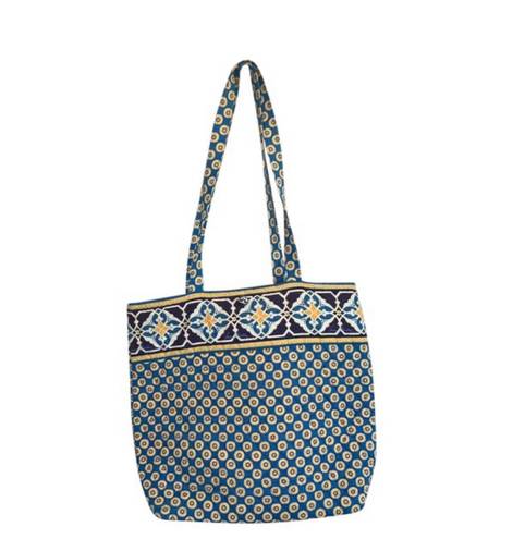 Vera Bradley Quilted Cloth Tote Bag