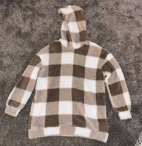 Brand New Sherpa Plaid Multiple Size M