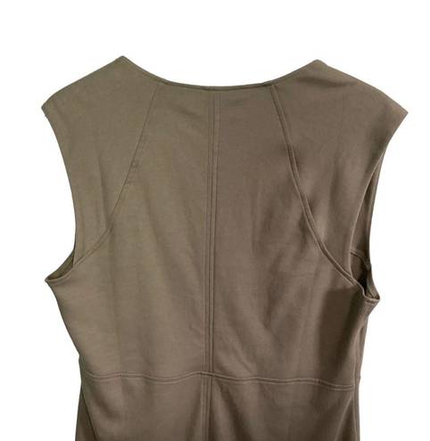 Everlane The '90s Mini Dress in Clay Sleeveless Pullover Party Cotton Size XL