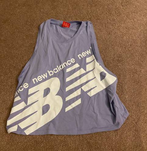 New Balance purple  tank top