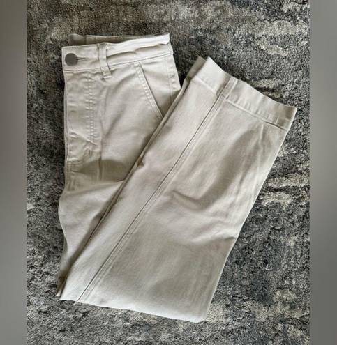 Everlane  Sandstone High Rise The Straight Leg
Crop Short Jeans Pants