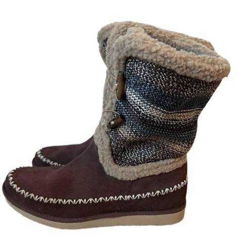 The Sak  Sasha Earth Stripe Fleece Lined Boots