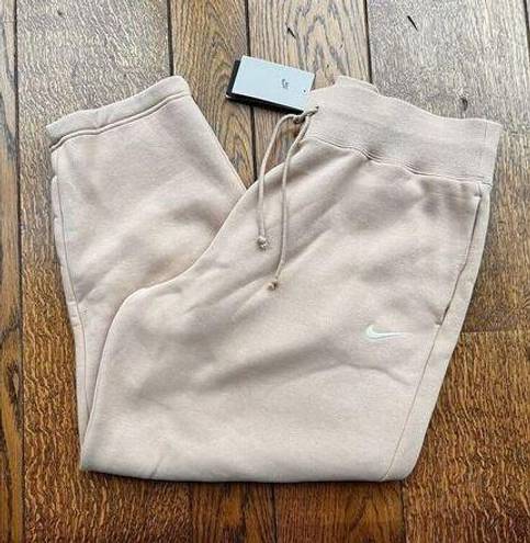 Nike  Sportswear Phoenix Fleece Women's High-Waisted Sweatpants XL Tan