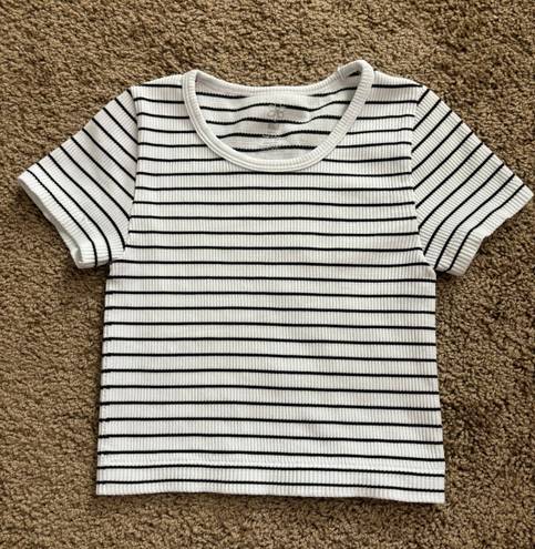 Aura Striped Baby Tee 