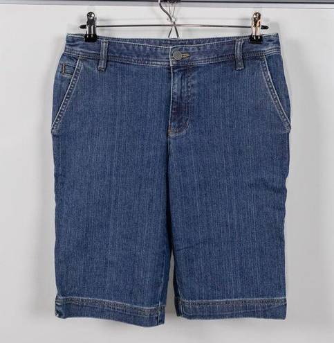 Liz Claiborne  Denim Bermuda Shorts