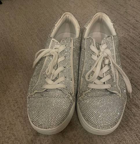 Betsey Johnson Betsy Johnson Rhinestone Tennis Shoes 