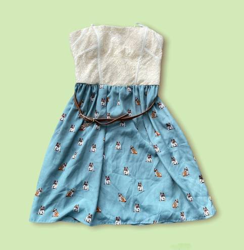 City Triangles Bulldog Twee Dress 