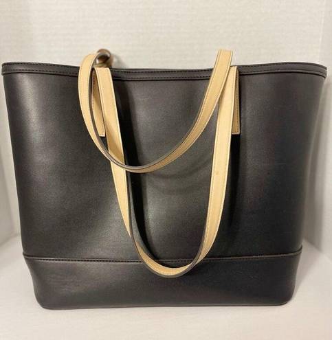 Anne Klein  Extra Large Black & White Tote