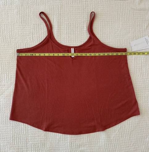 Athleta NWT  Woman’s Wind Down Sleep Cami Color: Muted Red, Sz 2X