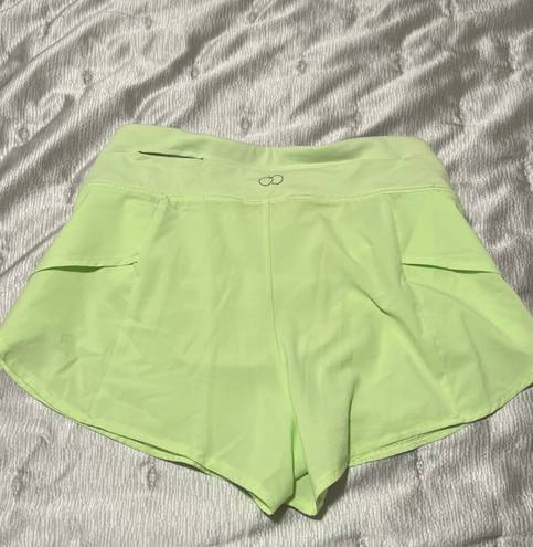 Calia by Carrie Lime Green Shorts