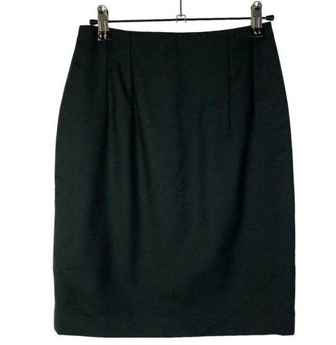 Charter Club  Petites Pine Green Wool Pencil Skirt 4P