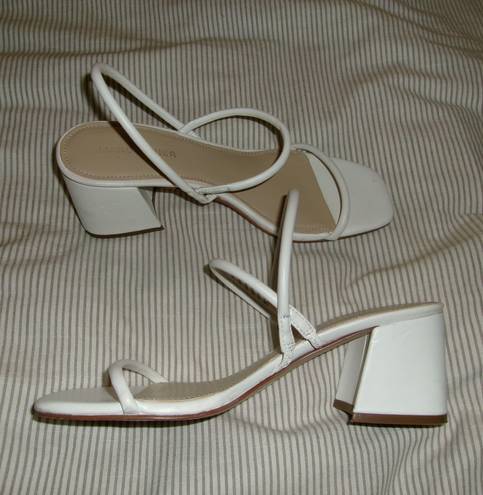 Marc Fisher white  heels