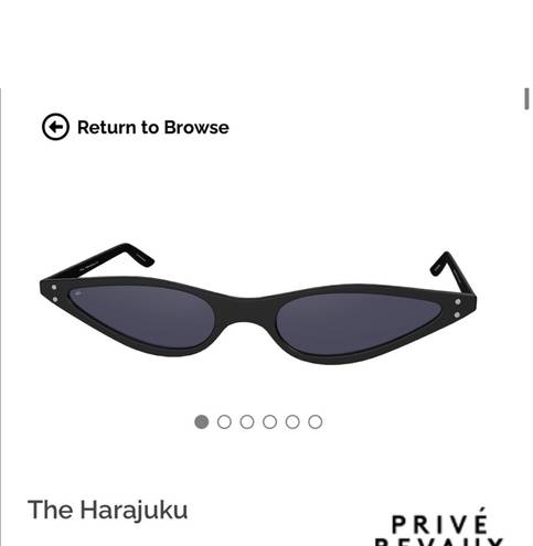 Privé Revaux NWT black Sunglasses 